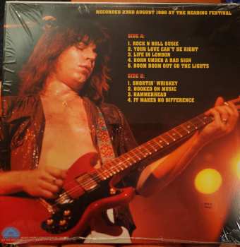 LP Pat Travers Band: Live At Reading 1980