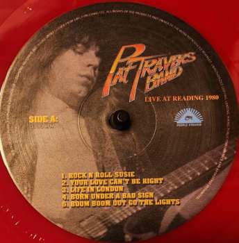 LP Pat Travers Band: Live At Reading 1980