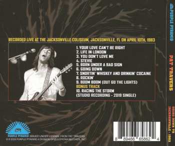 LP Pat Travers: Going Down To Jacksonville - 1983 CLR | LTD