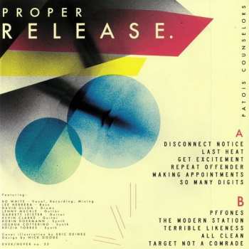 LP Patois Counselors: Proper Release.