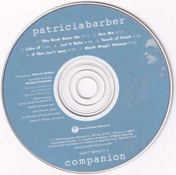 CD Patricia Barber: Companion