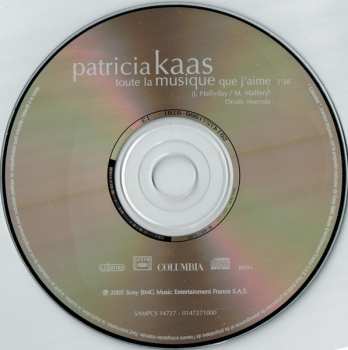 CD Patricia Kaas: Toute La Musique Que J’aime