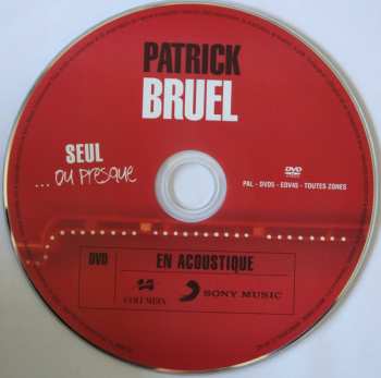 CD/DVD Patrick Bruel: Seul... Ou Presque (En Acoustique)