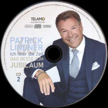 2CD Patrick Lindner: Ich Feier Die Zeit - Das Beste Zum Jubiläum