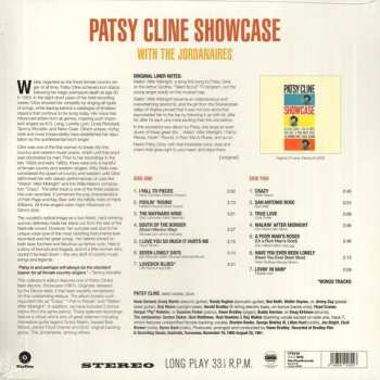 LP Patsy Cline: Showcase With The Jordanaires LTD