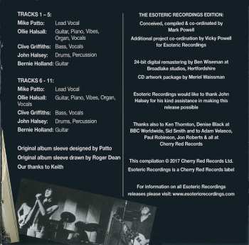 2CD Patto: Hold Your Fire