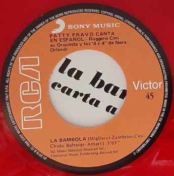 5SP Patty Pravo: Tu Mi Fai Girar... I Singoli 1968 CLR