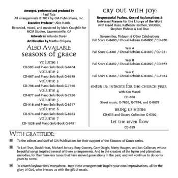 CD Paul A. Tate: Seasons Of Grace, Volume 7: Piano Reflections By Paul A. Tate