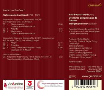 CD Paul Badura-Skoda: Mozart On The Beach (Piano Concertos KV 271 · KV 467)