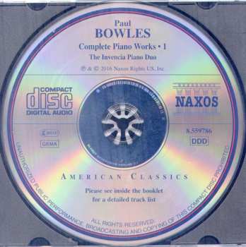 CD Paul Bowles: Complete Piano Works • 1