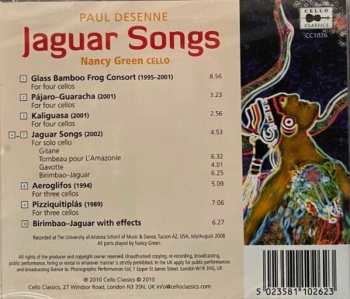 CD Paul Desenne: Jaguar Songs (21st-Century Cello)