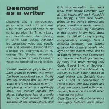 4CD/Box Set Paul Desmond Jim Hall Quartet: Complete Recordings