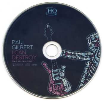 CD Paul Gilbert: I Can Destroy