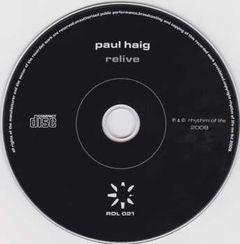 CD Paul Haig: Relive