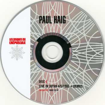 4CD/Box Set Paul Haig: The Warp Of Pure Fun