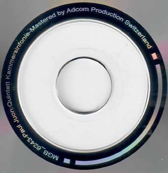 CD Paul Juon: Quintett Op. 33 • Kammersinfonie Op. 27