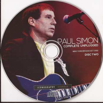 2CD Paul Simon: Complete Unplugged - New York Broadcast 1992