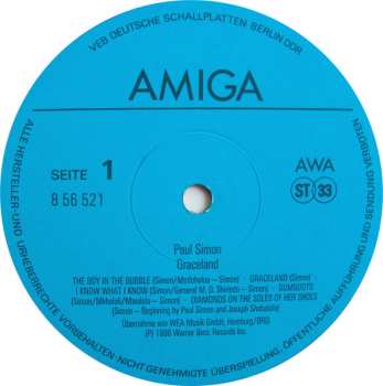 LP Paul Simon: Graceland
