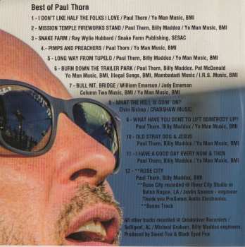 CD Paul Thorn: Best Of Paul Thorn