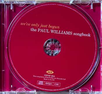 CD Paul Williams: We've Only Just Begun - The Paul Williams Songbook