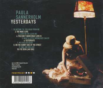 CD Paula Sannerholm: Yesterdays