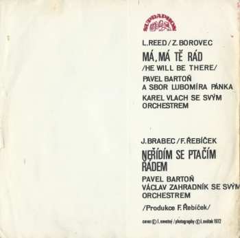 SP Pavel Bartoň: Má, Má Tě Rád ■ Neřídím Se Ptačím Řádem