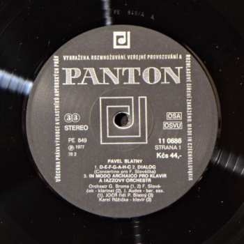 LP Czechoslovak Radio Jazz Orchestra: Dialogy — Studie