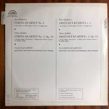 LP Vlach Quartet: String Quartet No. 5 - Stirng Quartet No. 2