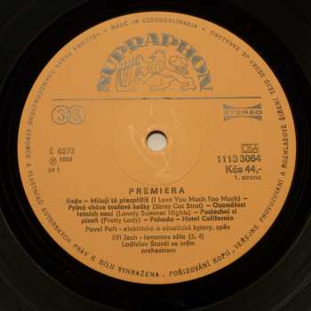 LP Pavel Fořt: Premiéra / First Night Show