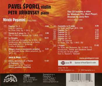 CD Petr Jiříkovský: Pavel Sprocl & Paganini