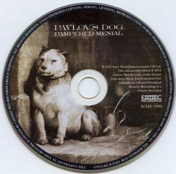 CD Pavlov's Dog: Pampered Menial