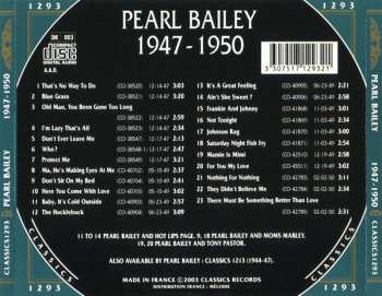 CD Pearl Bailey: 1947-1950