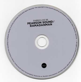 CD Pearson Sound: Fabriclive 56