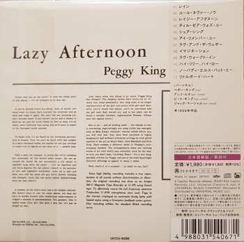 CD Peggy King: Lazy Afternoon LTD