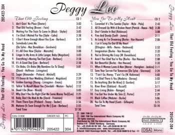 2CD Peggy Lee: That Old Feeling - You Go To My Head