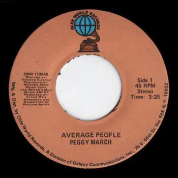 Album Peggy March: Average People