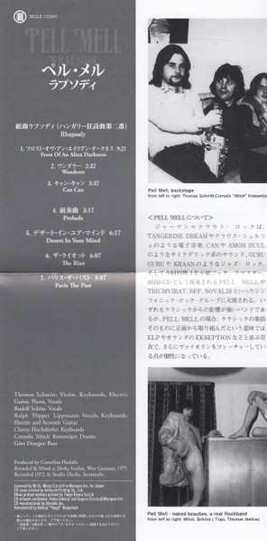 CD Pell Mell: Rhapsody