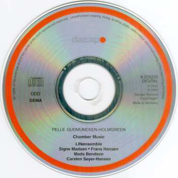 CD Pelle Gudmundsen-Holmgreen: Chamber Music