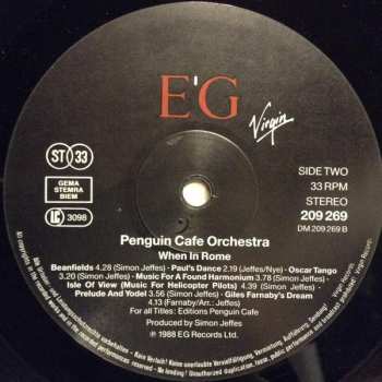 LP Penguin Cafe Orchestra: When In Rome...
