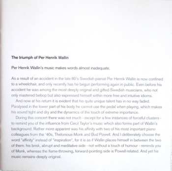 CD Per Henrik Wallin Trio: 9.9.99