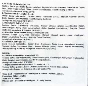 2CD Perception: 1972 - 1973 (Perception And Friends - Mestari)