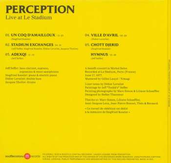 CD Perception: Live At Le Stadium