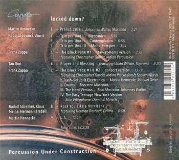 CD Herman Rarebell: Locked Down? (Music For Percussion Ensemble) DIGI