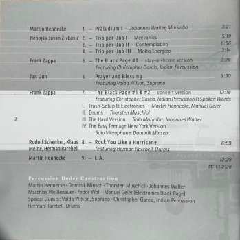 CD Herman Rarebell: Locked Down? (Music For Percussion Ensemble) DIGI