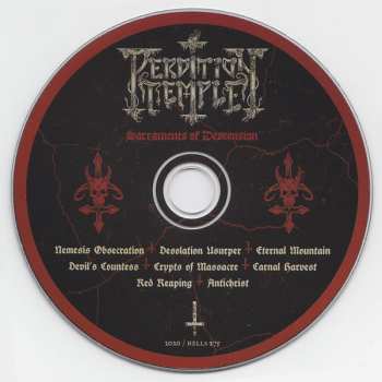 CD Perdition Temple: Sacraments Of Descension