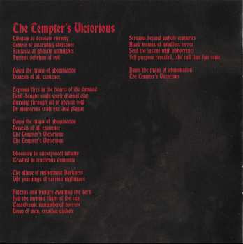 CD Perdition Temple: The Tempter's Victorious