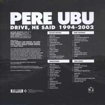 4LP/Box Set Pere Ubu: Drive, He Said 1994-2002 LTD