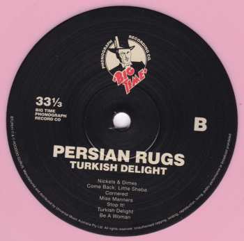 2LP The Persian Rugs: Turkish Delight CLR
