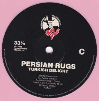 2LP The Persian Rugs: Turkish Delight CLR