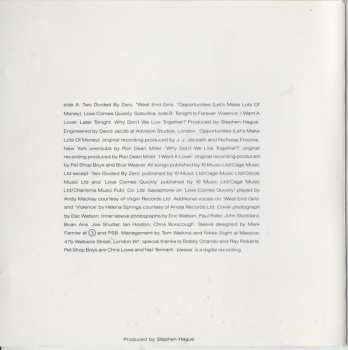 CD Pet Shop Boys: Please